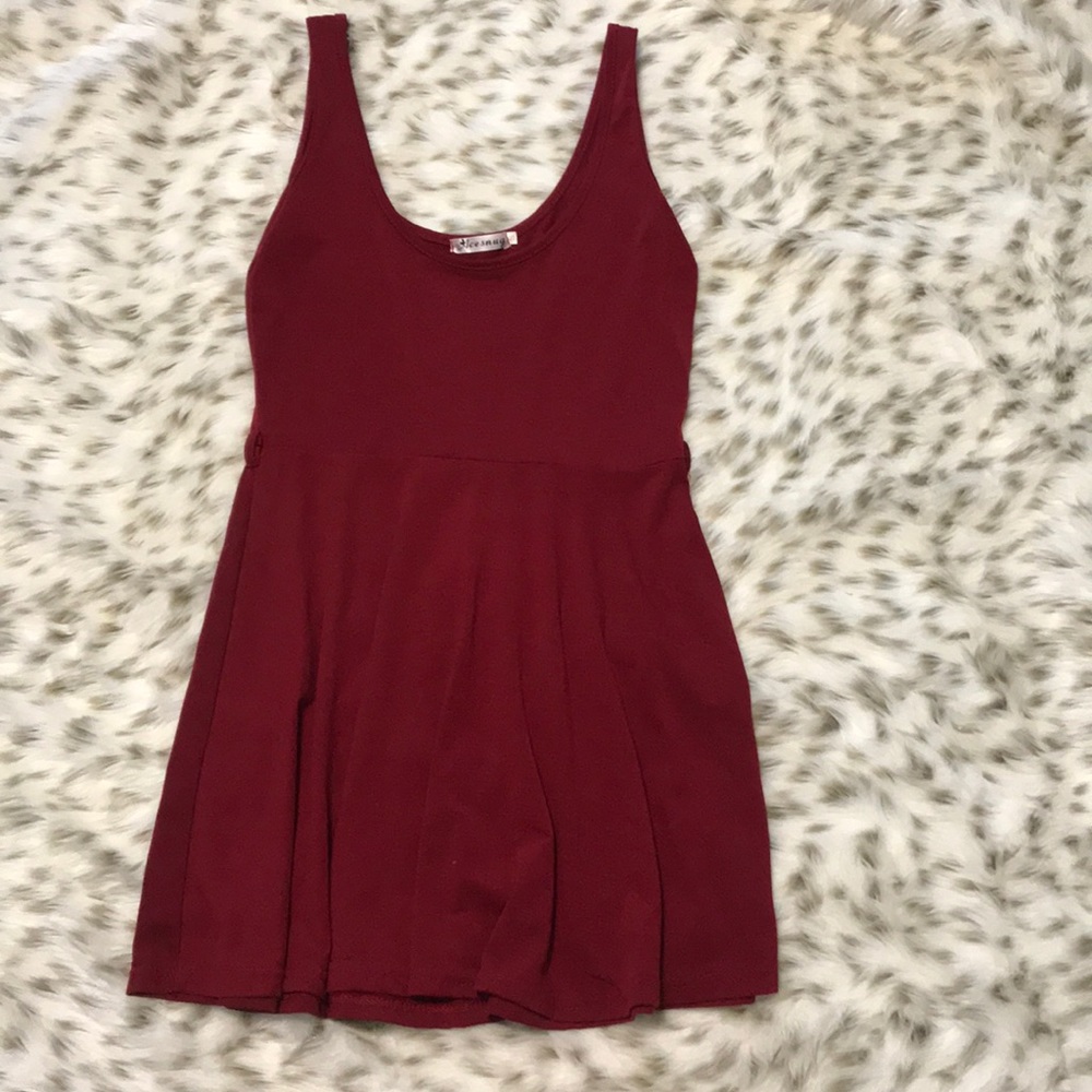 Red dress